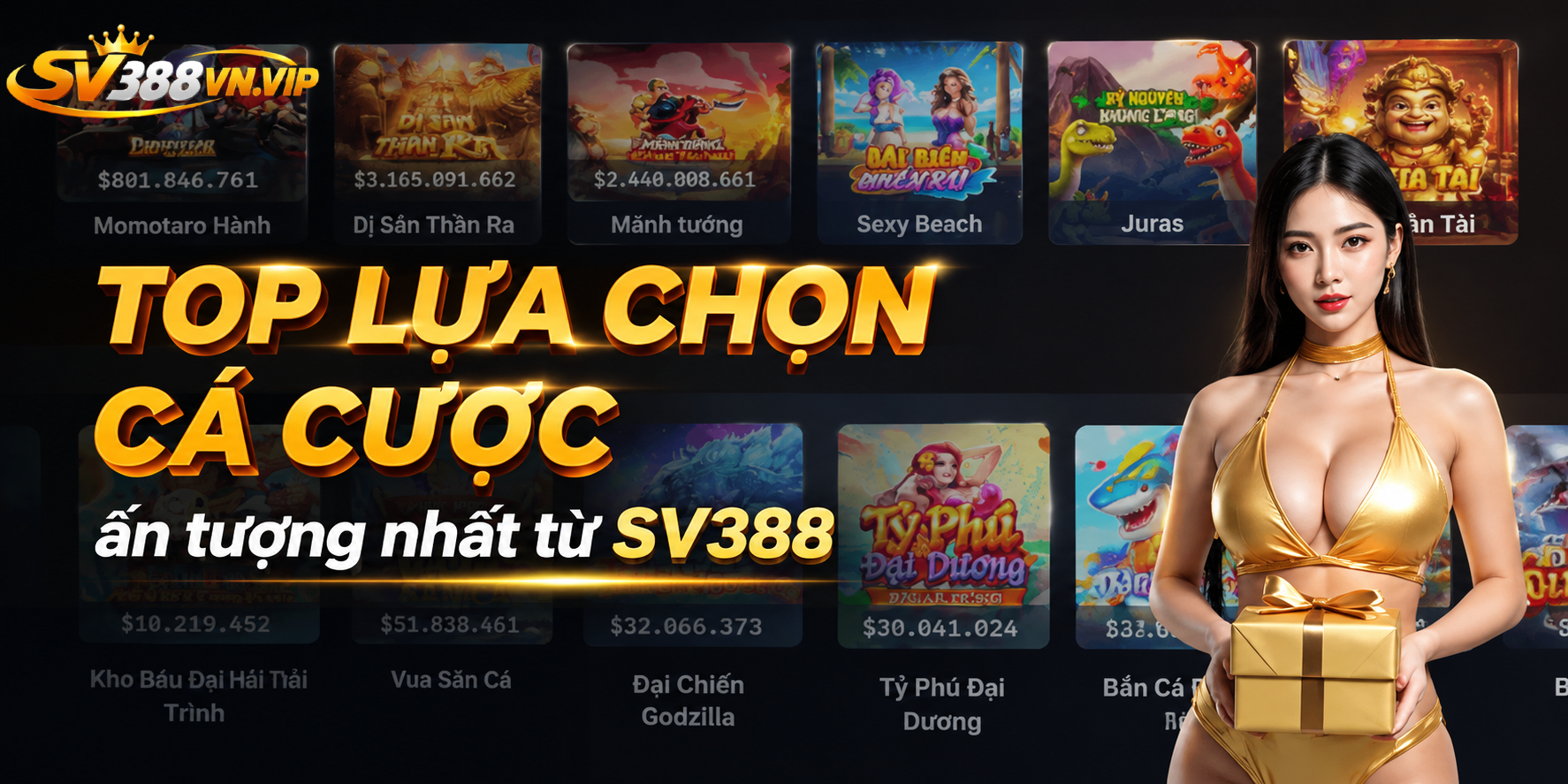 Kho game cá cược đổi thưởng siêu hấp dẫn